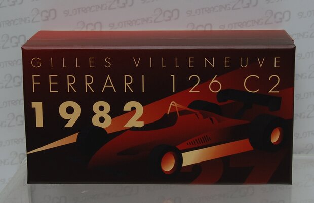 ( Geschenkdoos ) Ferrari 126C2 Zolder 1982