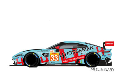 *digital Aston Martin Vantage GTE 4-Horsemen *digital Aston Martin Vantage GTE 4-Horsemen