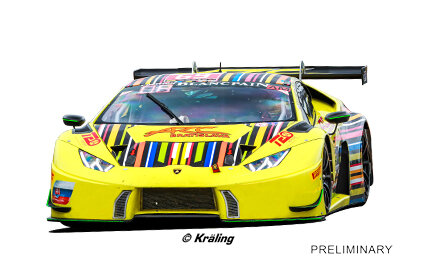 Lamborghini Huracán GT3 ARC Bratislava Lamborghini Huracán GT3 ARC Bratislava