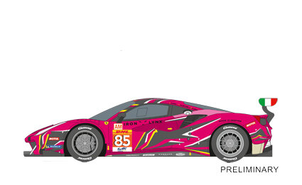 Ferrari 488 GT3 Iron Dames Ferrari 488 GT3 Iron Dames