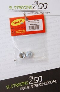 Velgen alu 15.8x8.2x2.5 mm Velgen alu 15.8x8.2x2.5 mm