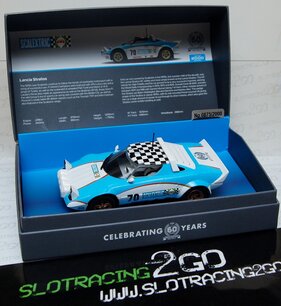 ( Geschenkdoos ) Lancia Stratos 60 jaar Scalextric ( Geschenkdoos ) Lancia Stratos 60 jaar Scalextric